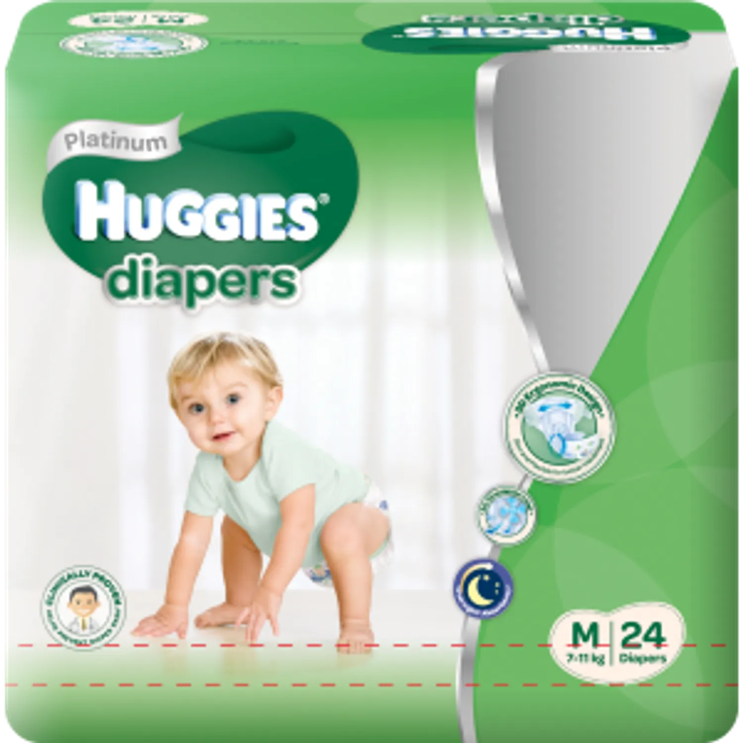 Живх Huggies M/24pc 