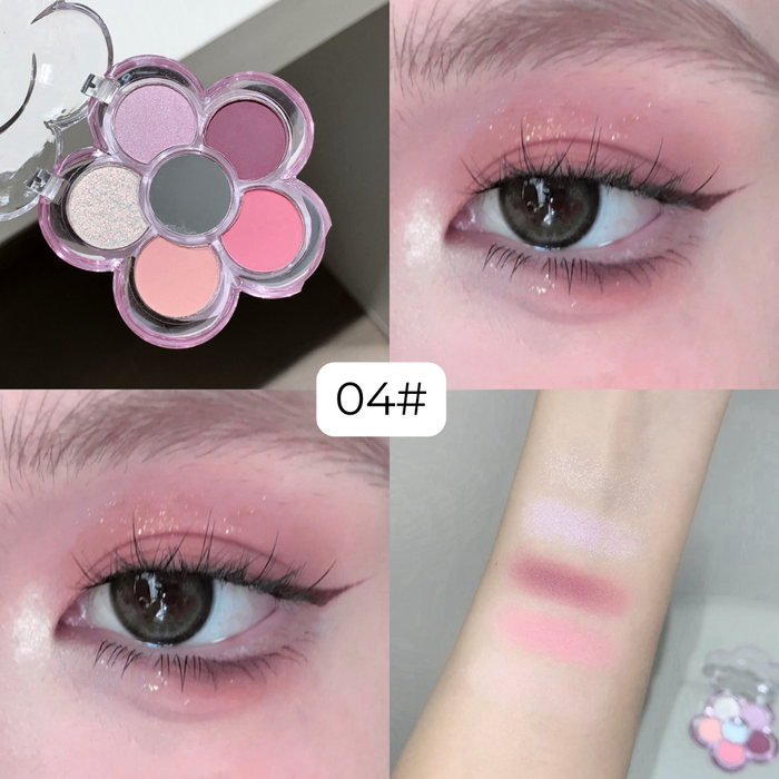 🌸 Flower Eyeshadow Palette – Нүдний тень палет