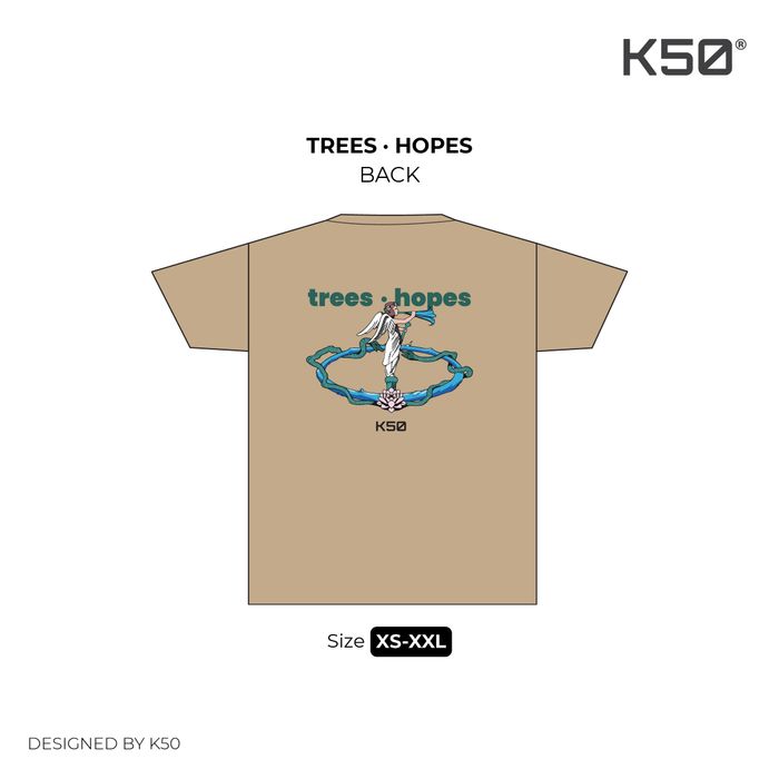 Trees & Hopes T-Shirt / FW25 Mocha