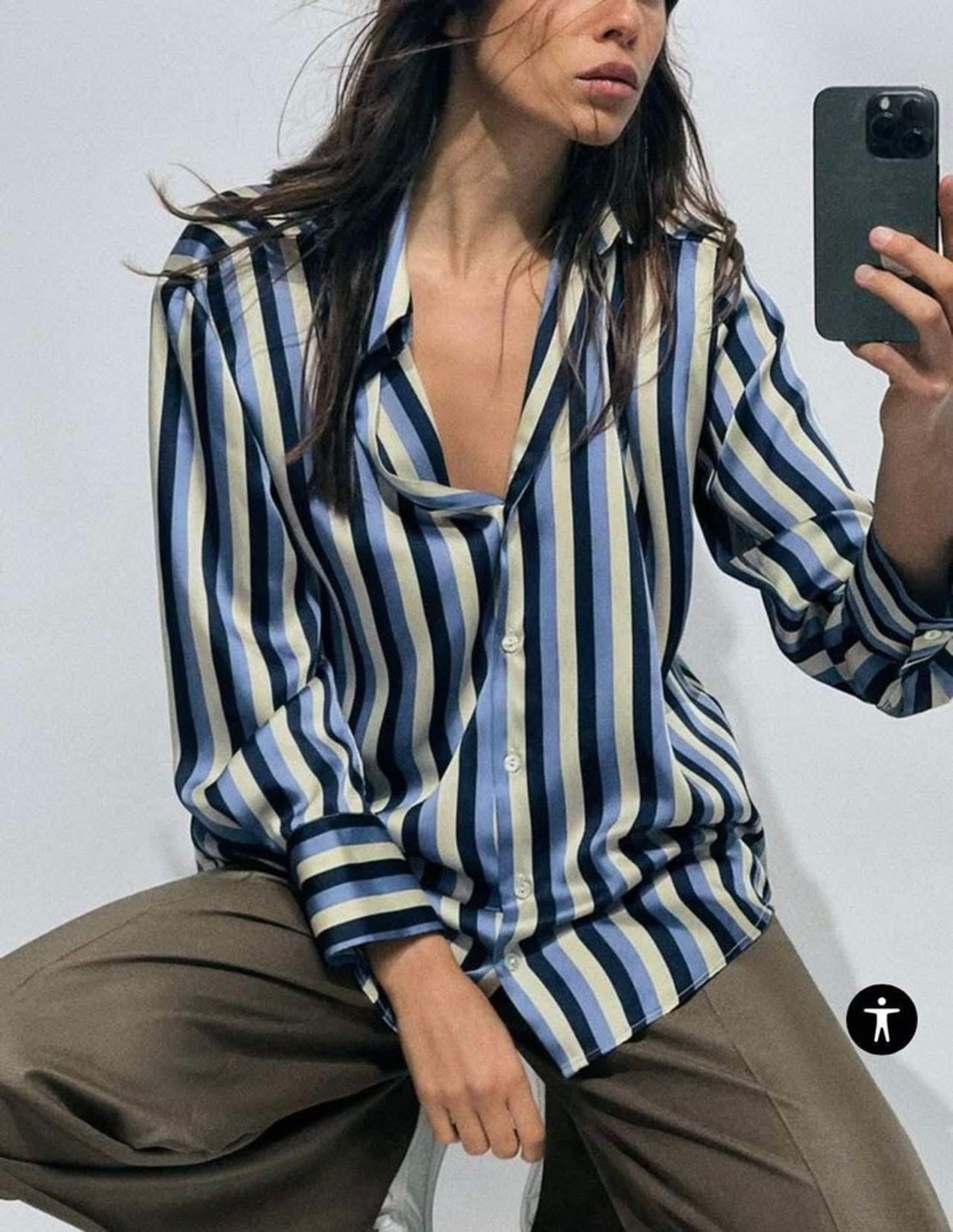 Zara silk sudaltai  sorochik