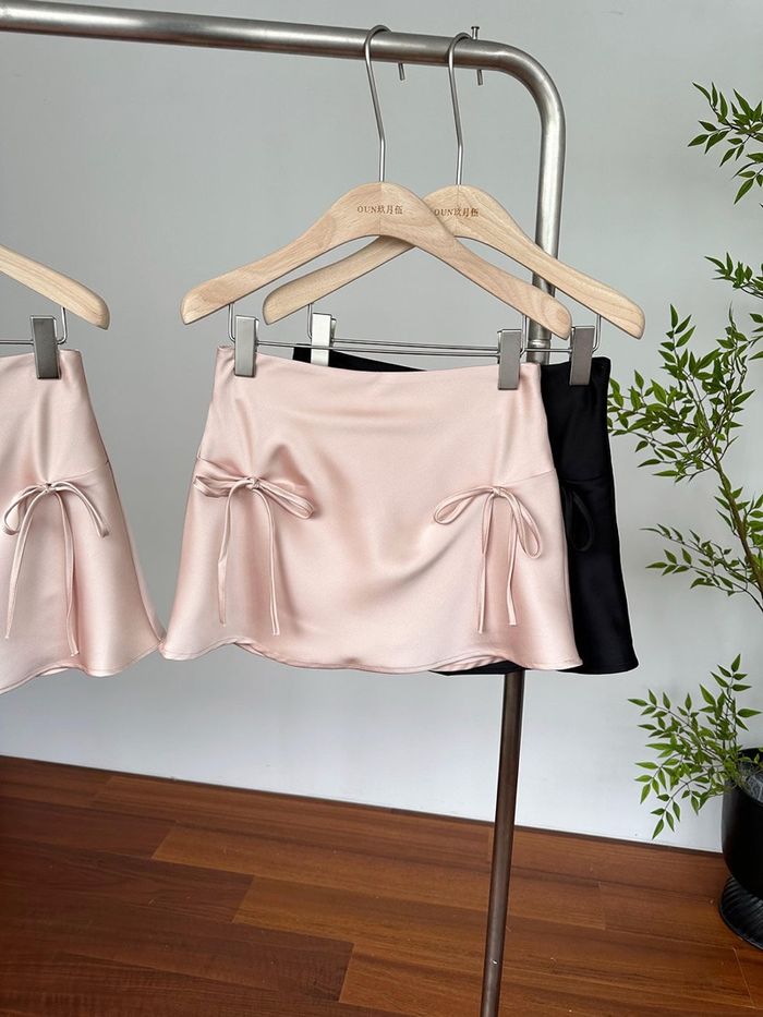 silk skirt