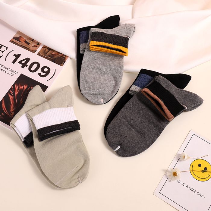 Striped Socks for Men 2 Pairs