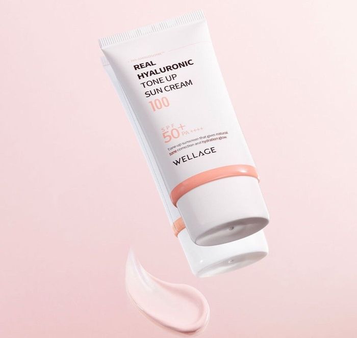 Real hyaluronic tone up sun cream 100 SPF50+ PA++++