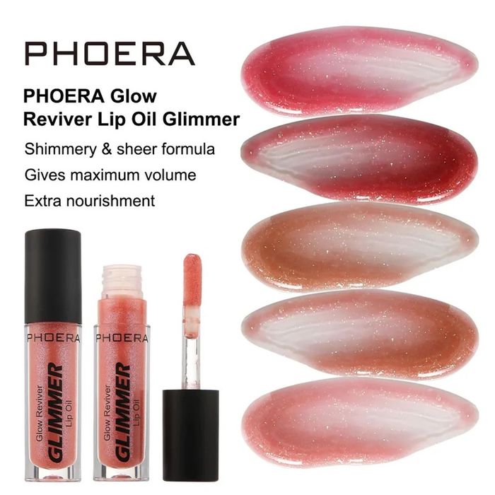 PHOERA GlowReviver Lip Oil Glimm