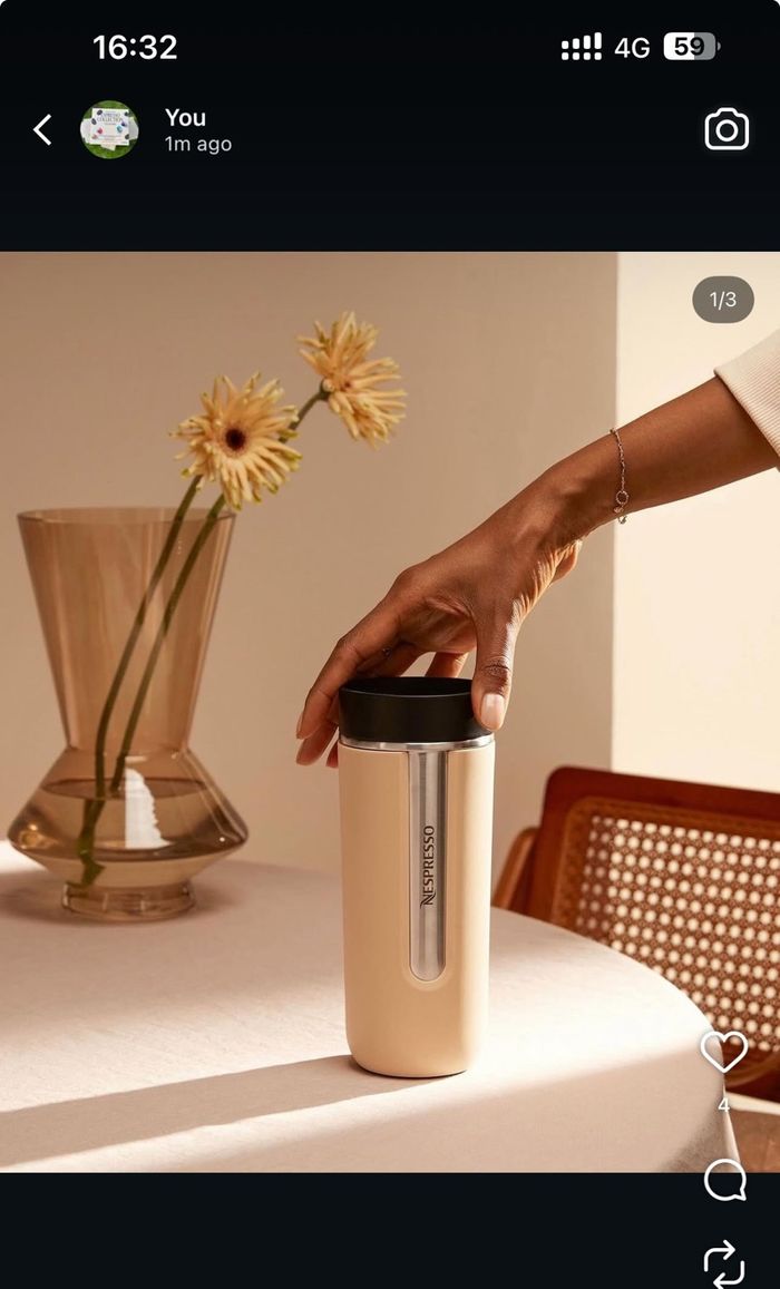 Nespresso Nomad travel mug