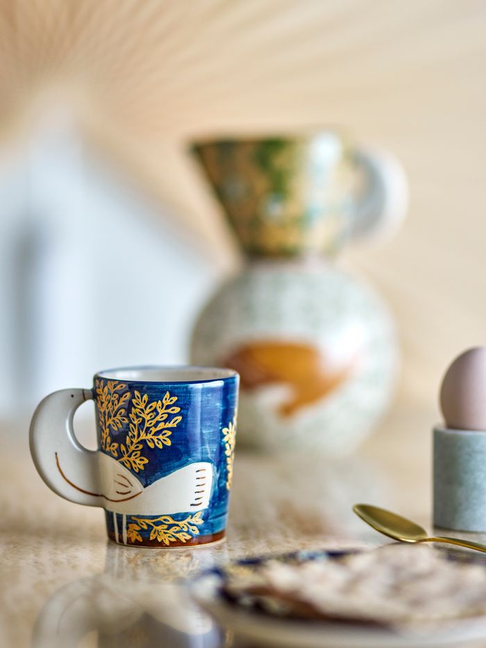 Hezha цэнхэр чулуун керамик аяга