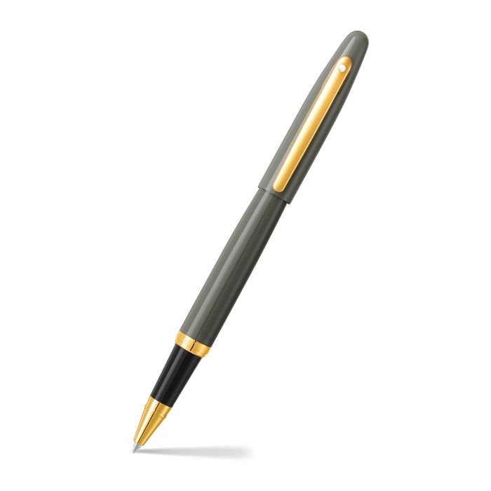 PEN SHEAFFER VFM E9427 LIGHT GREY WITH PVD GOLD TRIMS RB