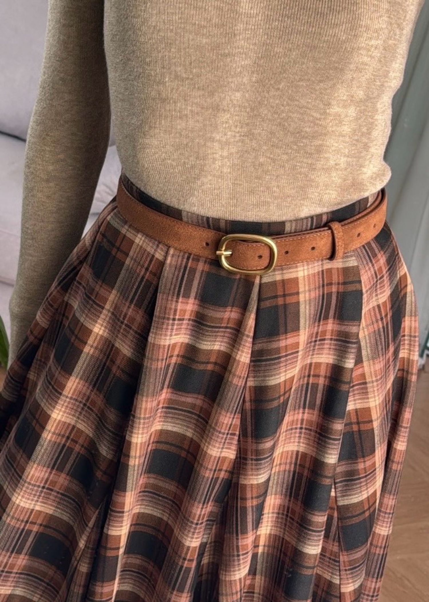 Women's Belt /Caramel/