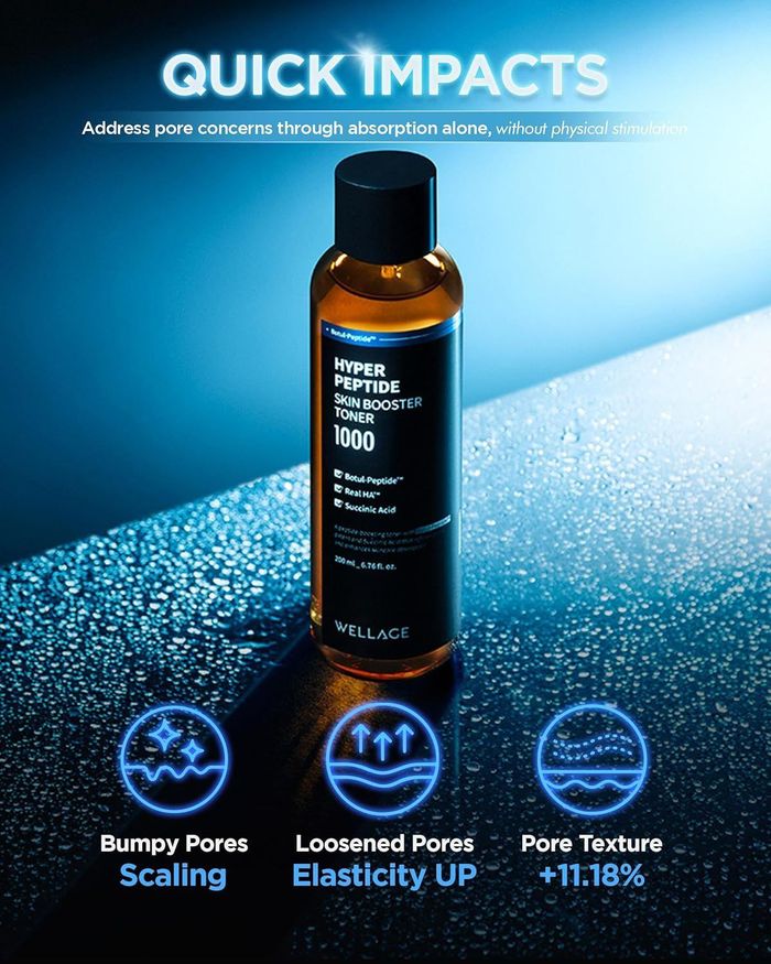 Wellage hyper peptide skin booster toner 