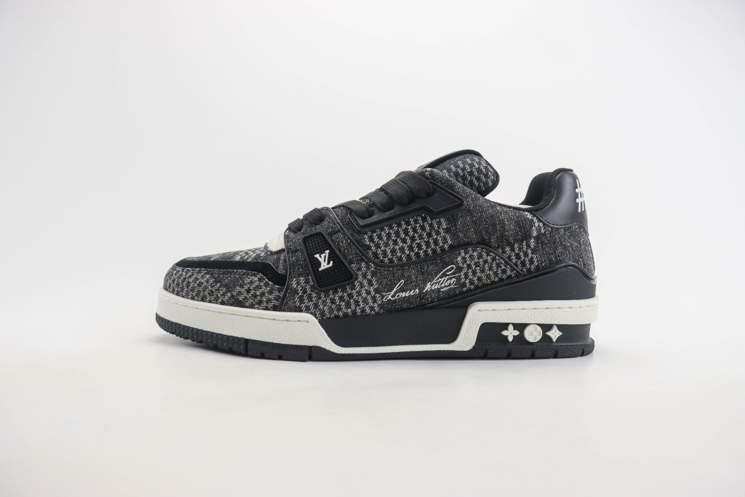 LV Trainer Damier 3D Denim Black