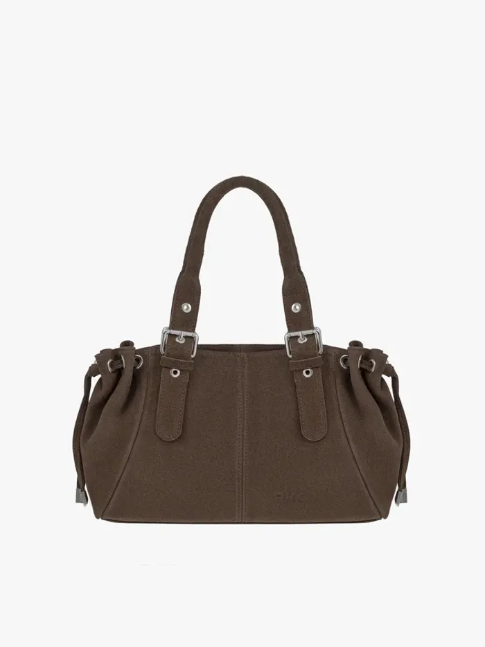 Brown medium-sized handbag