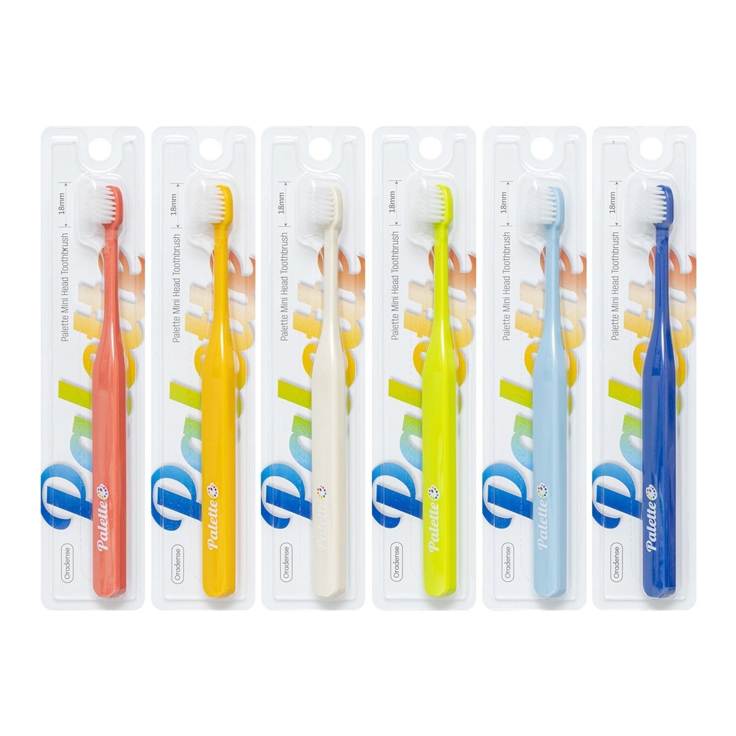Жижиг үстэй сойз 1ш 18мм / Oradense Palette Mini Head Toothbrush 1p.	