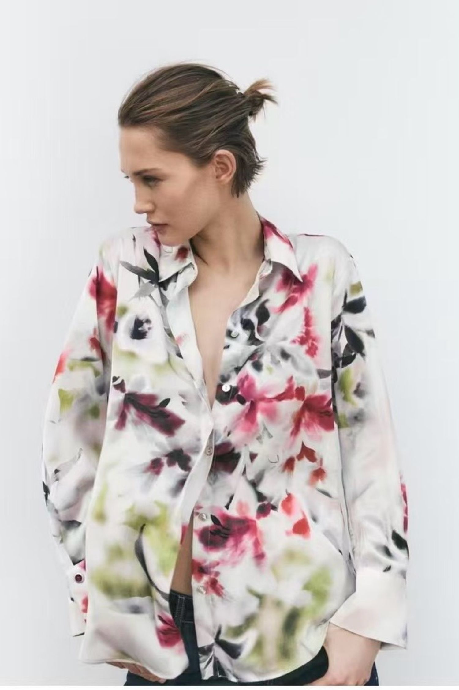 zara silk ssorochik tsetsegtei