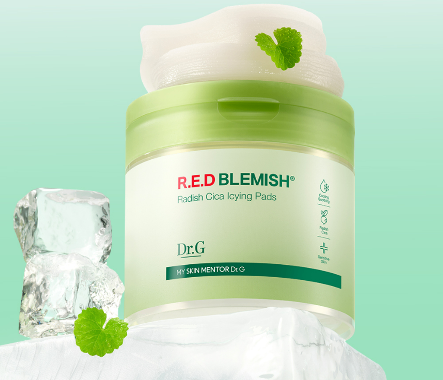 Dr.G R.E.D BLEMISH Radish Cica Icying Pads