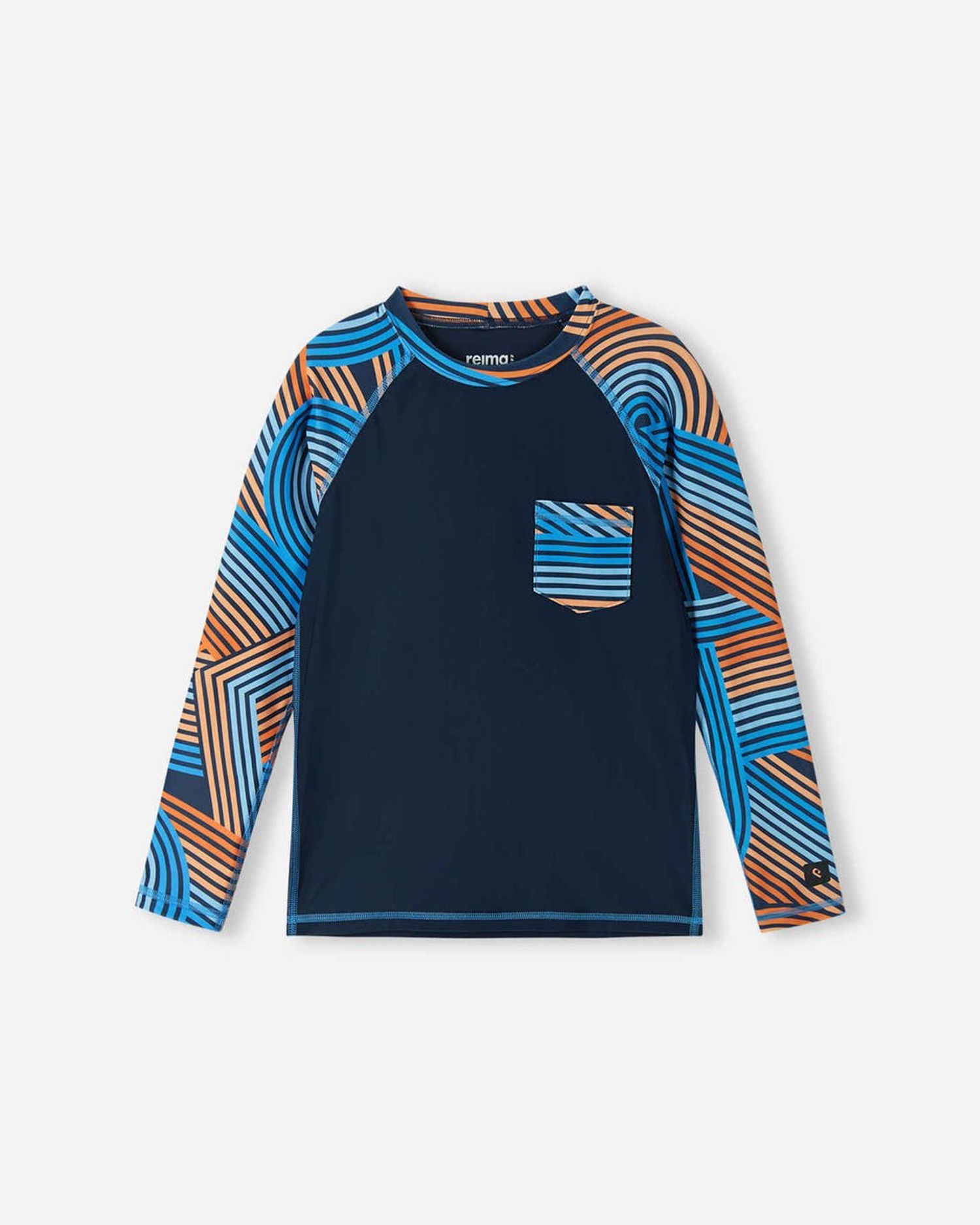 Swim shirt, Kroolaus-110-Navy