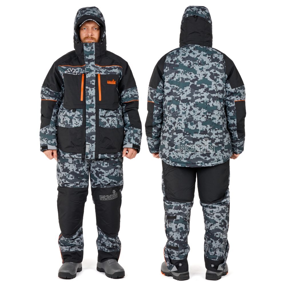アディクト/SWIFT CAMO N-3B/カモフラ/ゆったりシルエットriri Norfin - Discover 3 Camo Suit