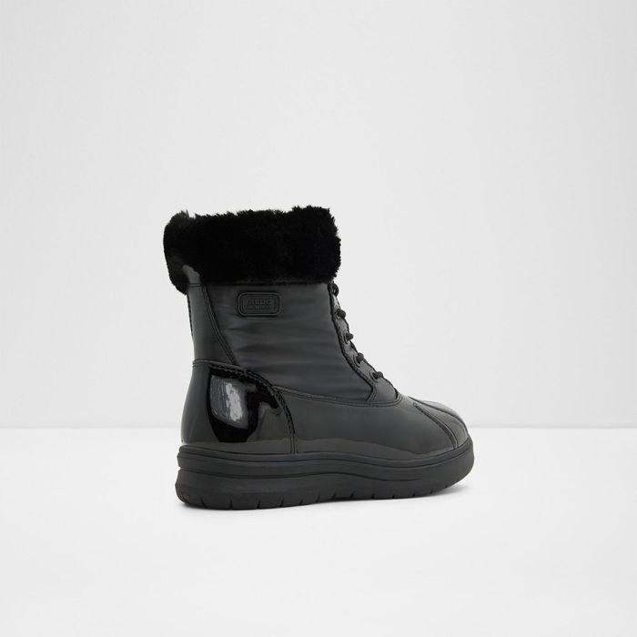 FLURRYS-1-BLACK-Ladies Cas Boots