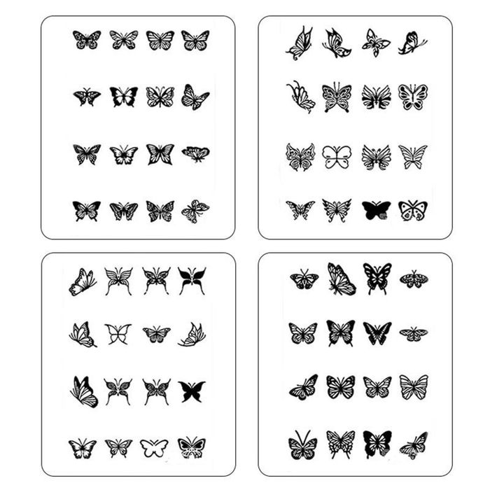 Хурууны эрвээхэй Усан шивээс