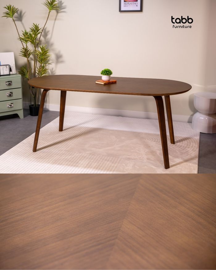 MODERN OVAL TABLE 
