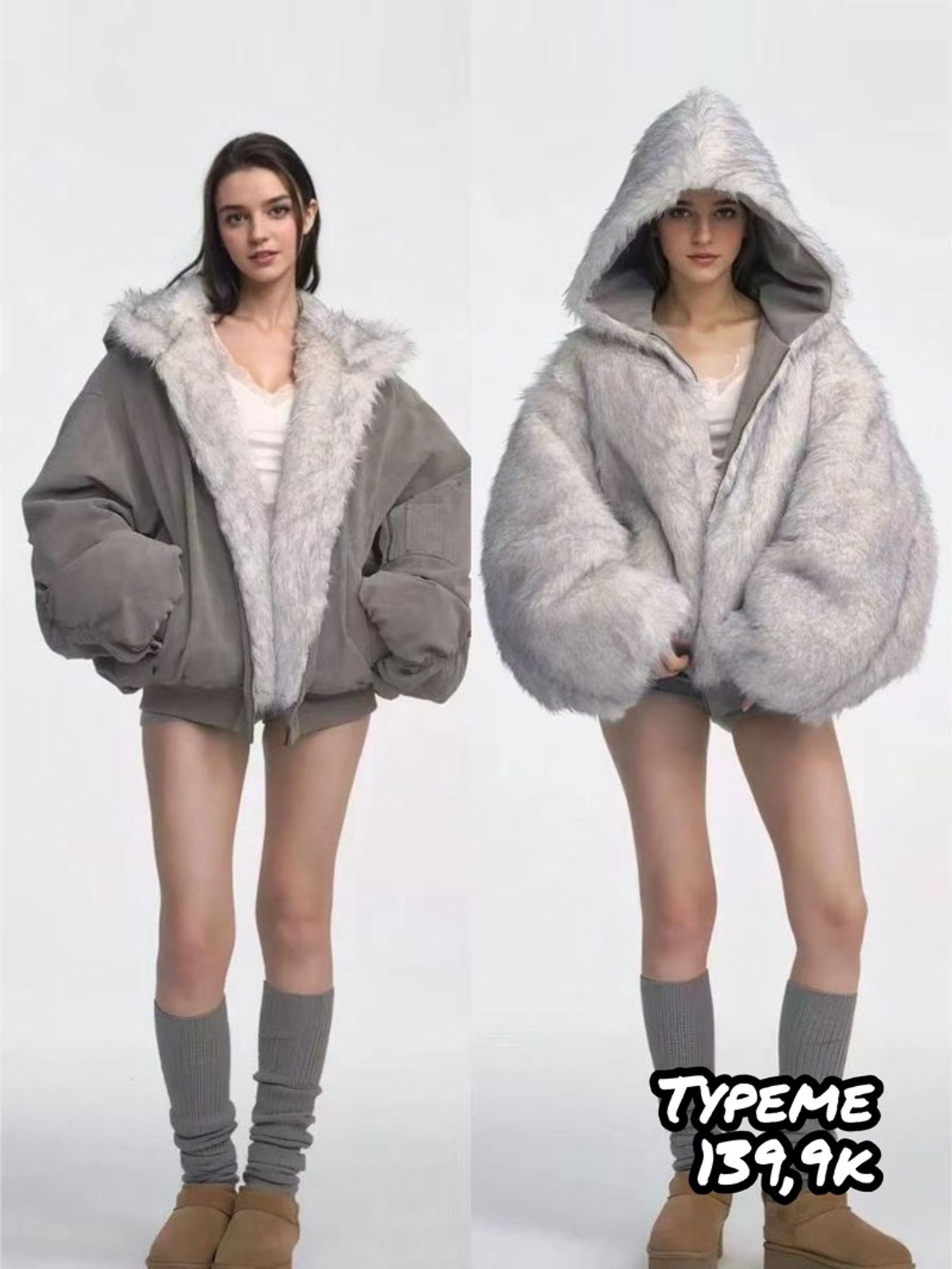 2 талаараа өмсдөг бомбер