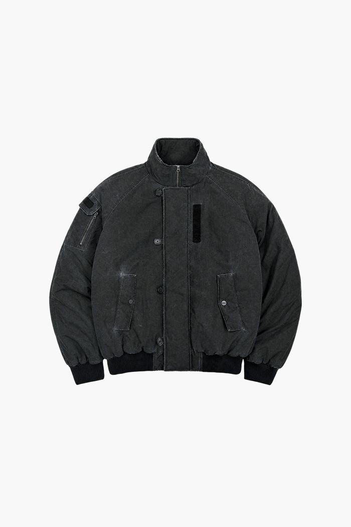 Washed Bomber Jacket