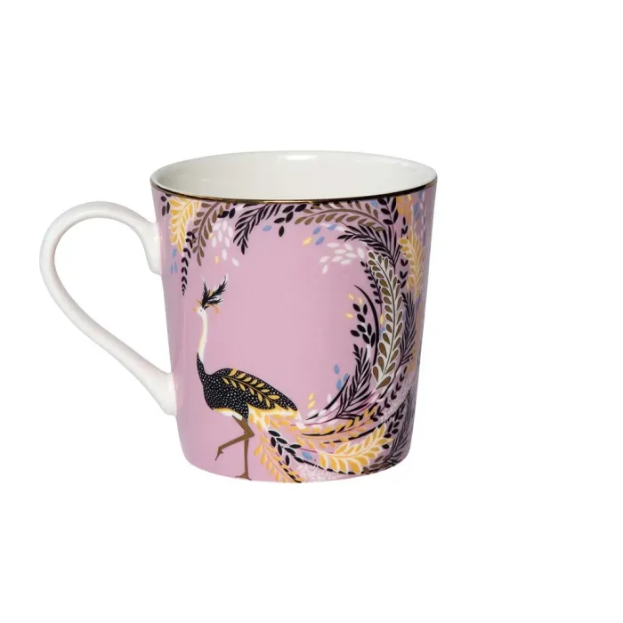 Ostrich Tail Feathers Boxed Mug_0.34L Sara Miller