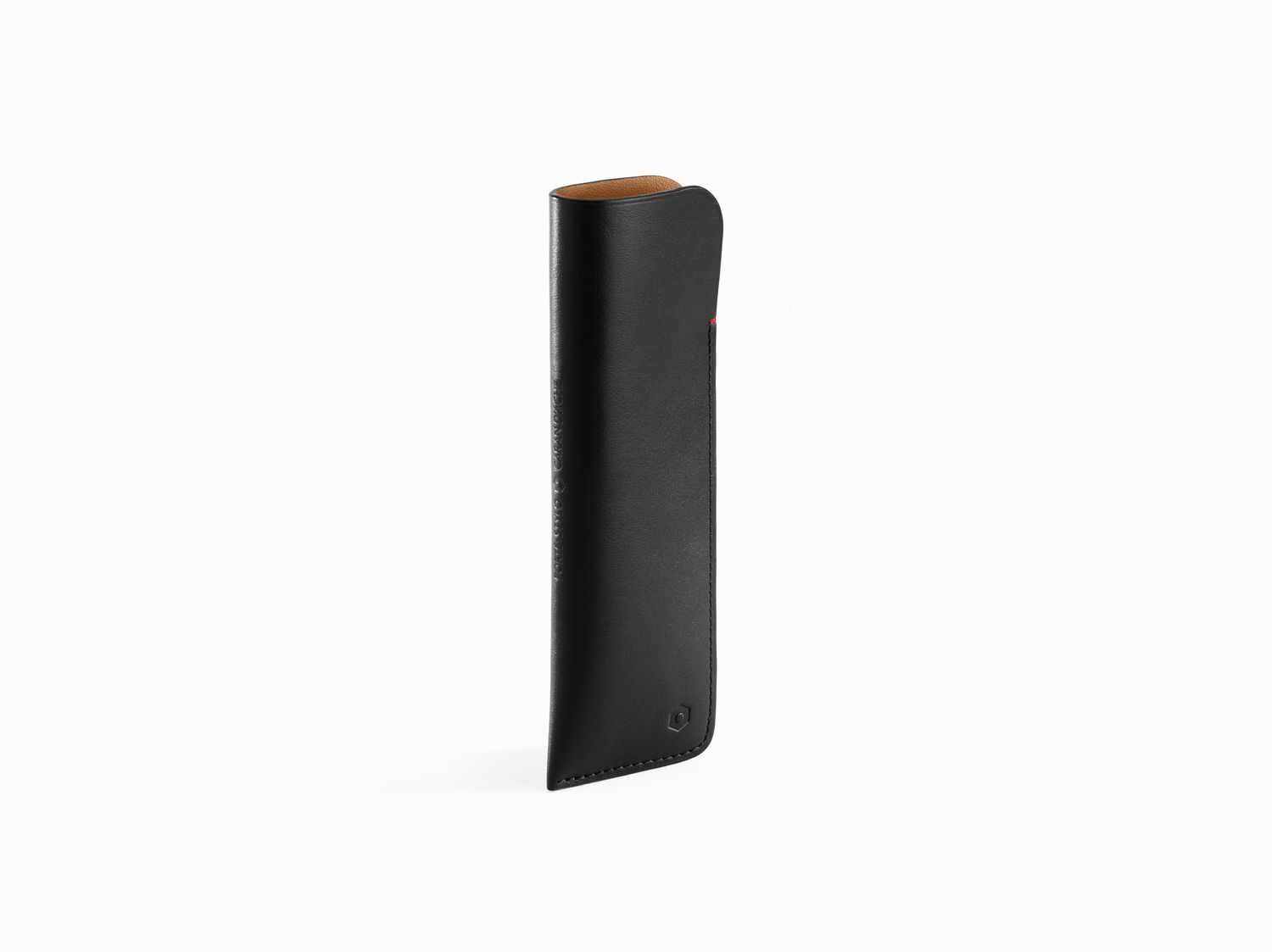 Caran d'Ache Case For 2 Black Leather Pen 