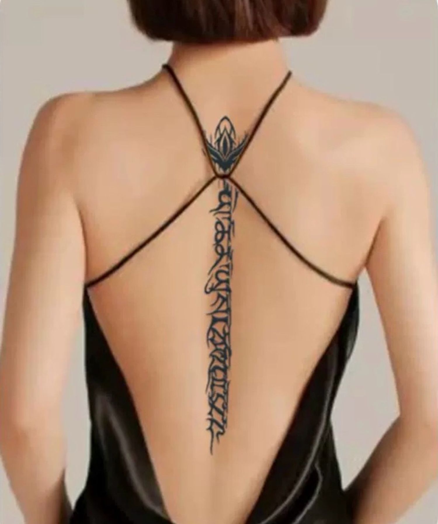 Womans Back Tattoo #5
