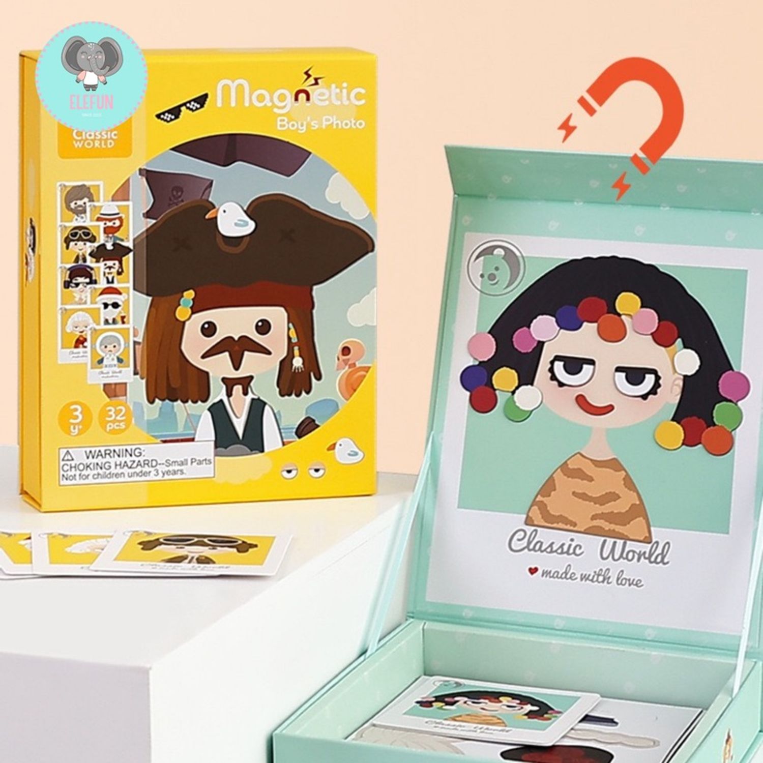 Хувцас солих соронзтой тоглоом