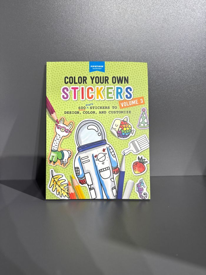 Color your own stickers 