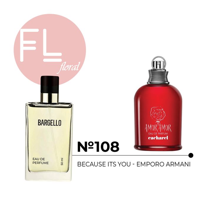 №108 for women 50 ml /Amor Amor - Cacharel/