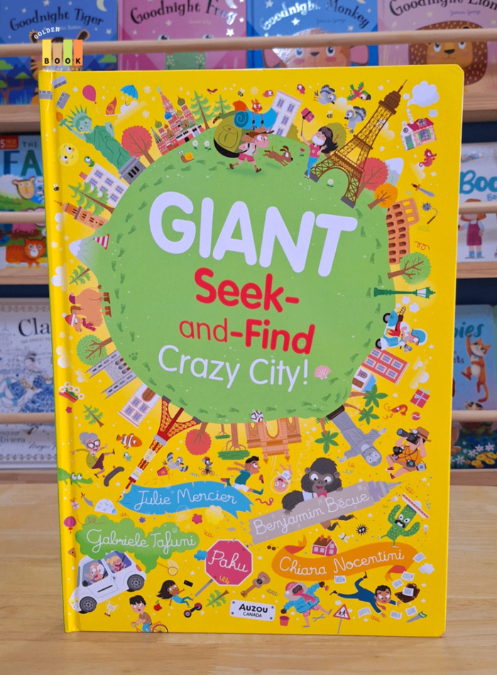 Crazy City! Giant Seek-and-Find 