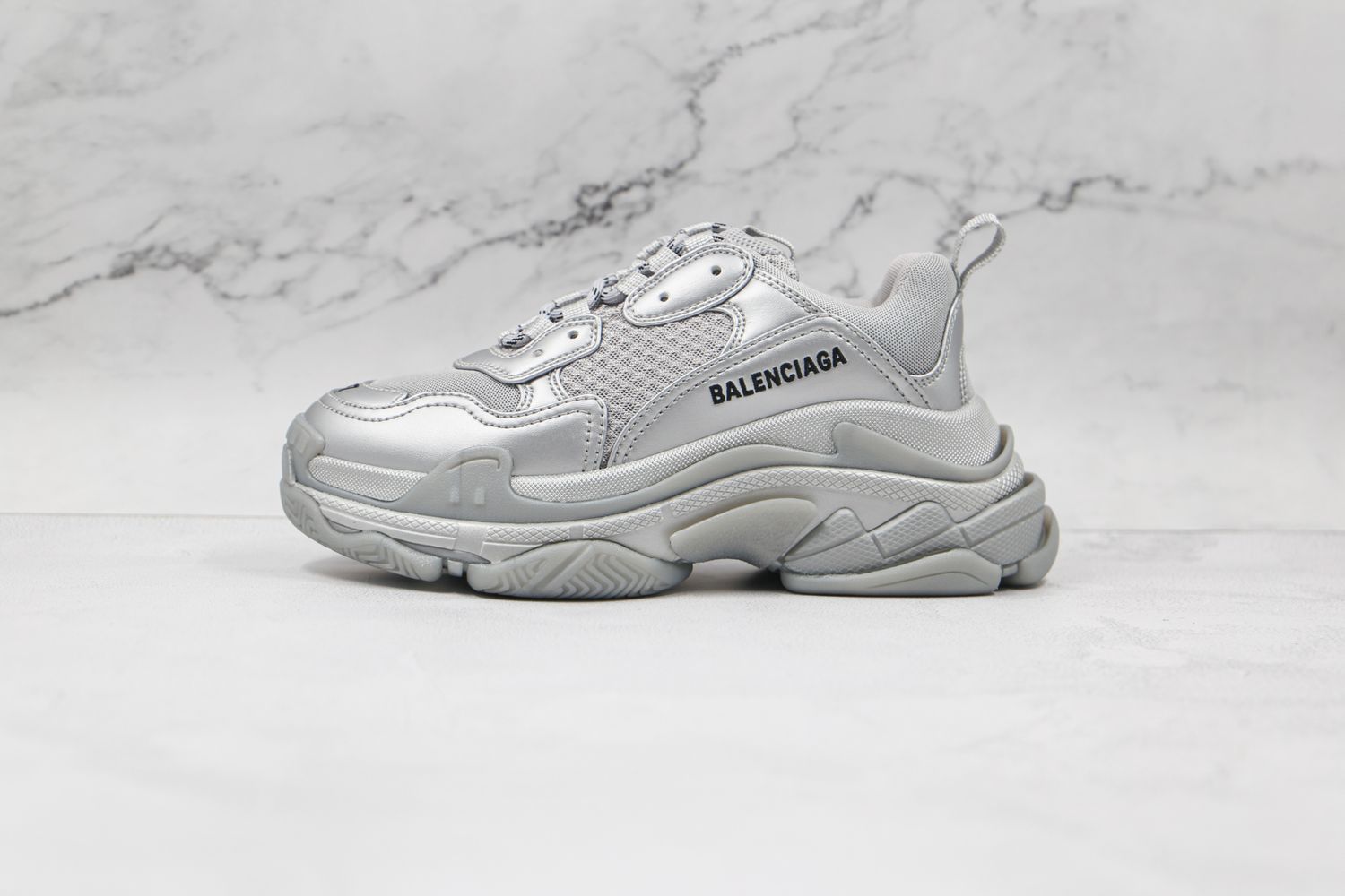 Balenciaga Triple S Silver