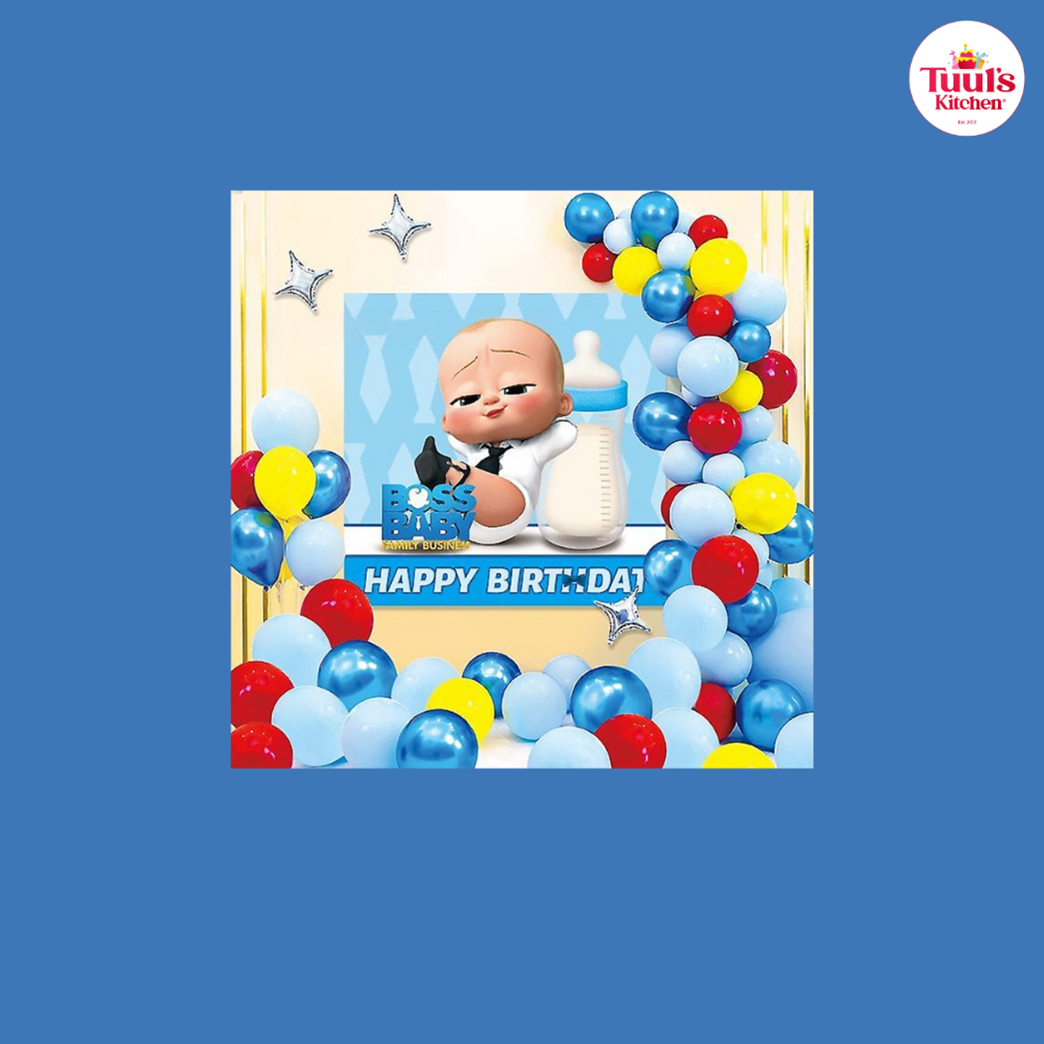 Boss baby төрсөн өдрийн шаарны сэт