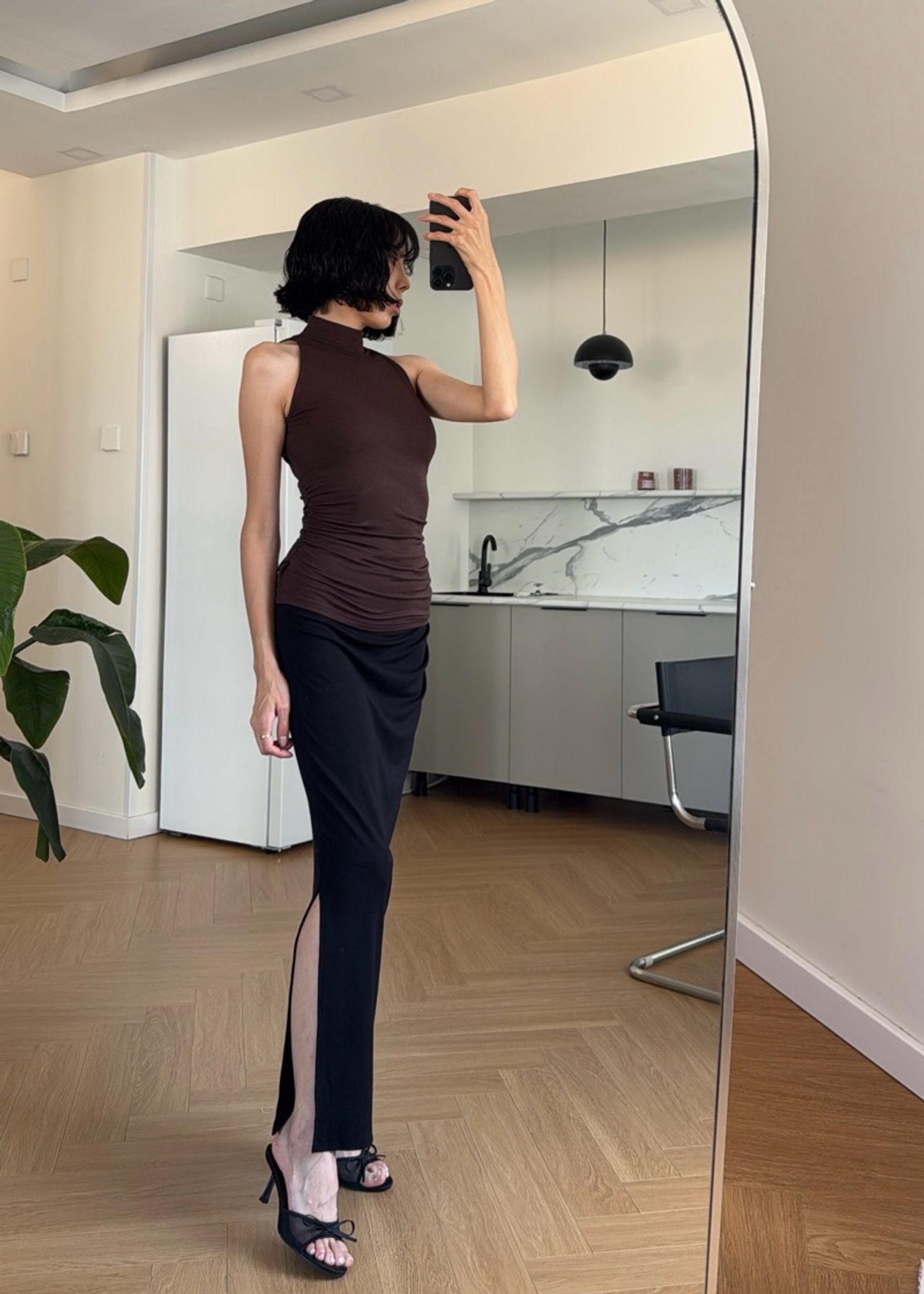 Hip-wrapped Skirt