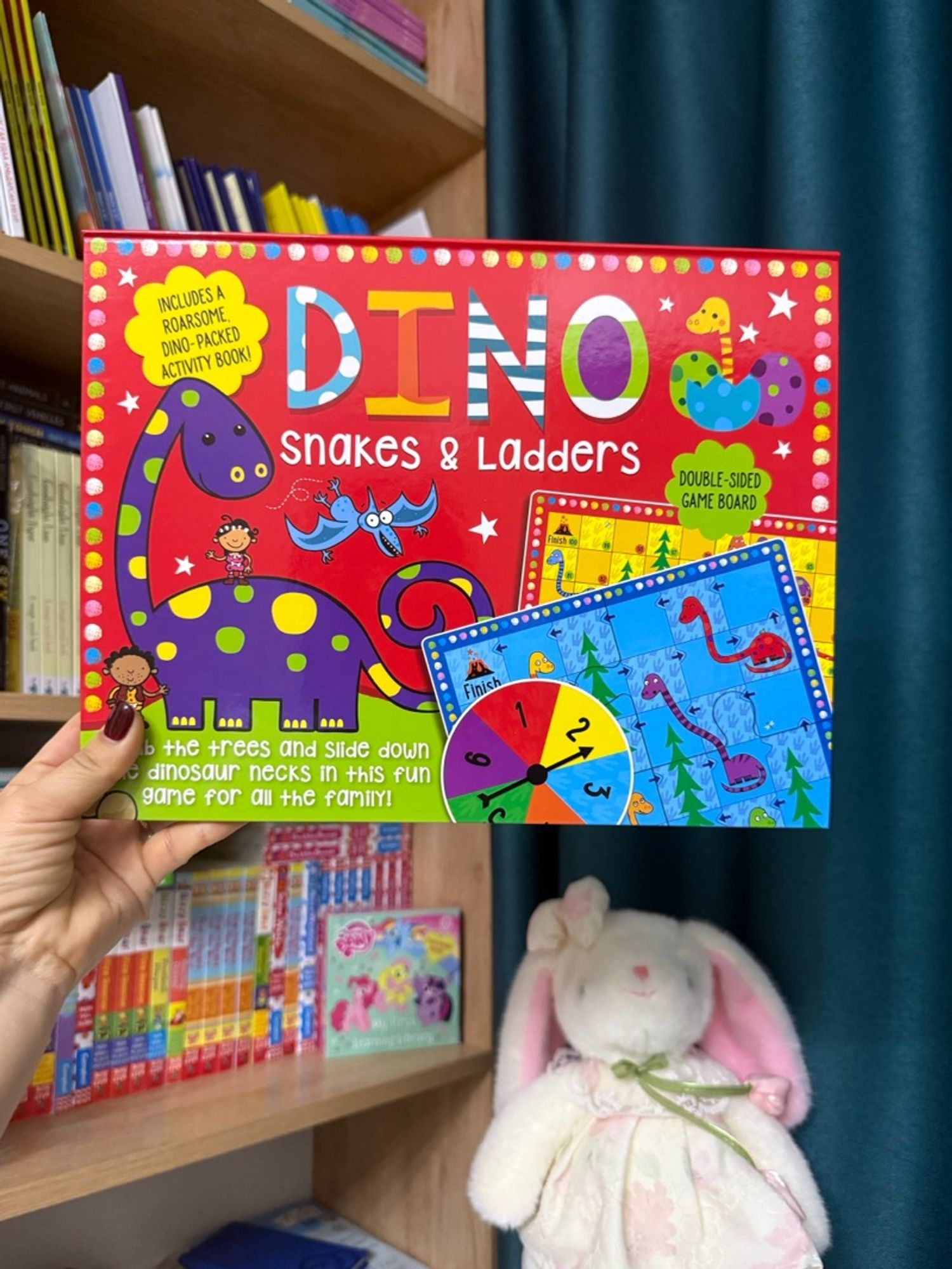 Dino snakes and ladders
