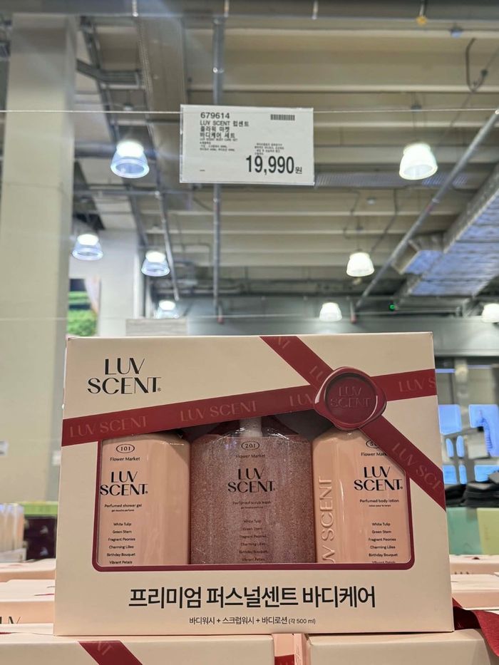 Luv Scent body care set