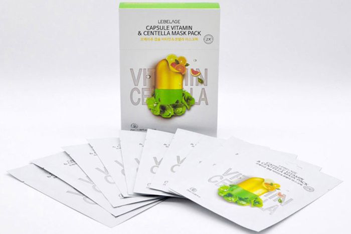 Нүүрний маск Capsule Vitamin&Centella 25мл №10 