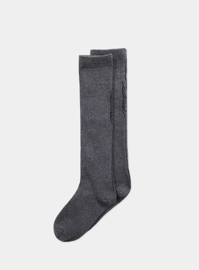Breeze Cashmere Socks - Charcoal