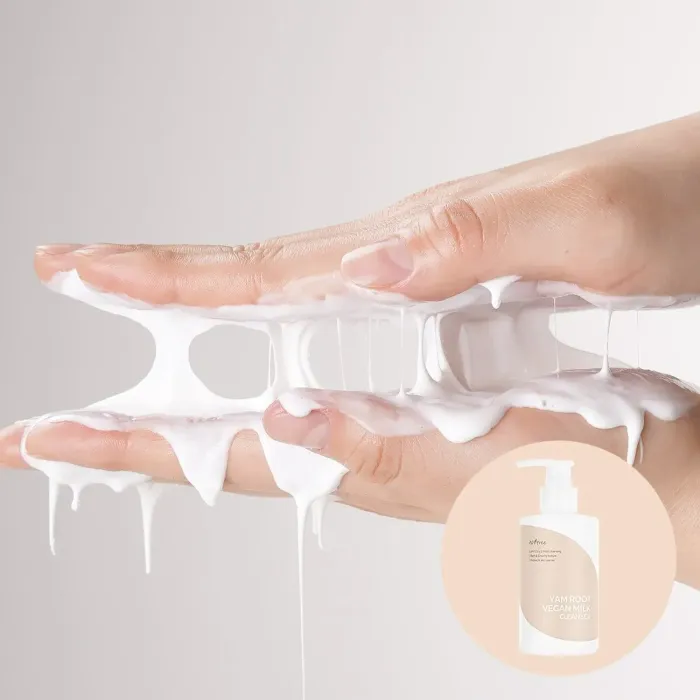 Isntree yam root vegan milk cleanser