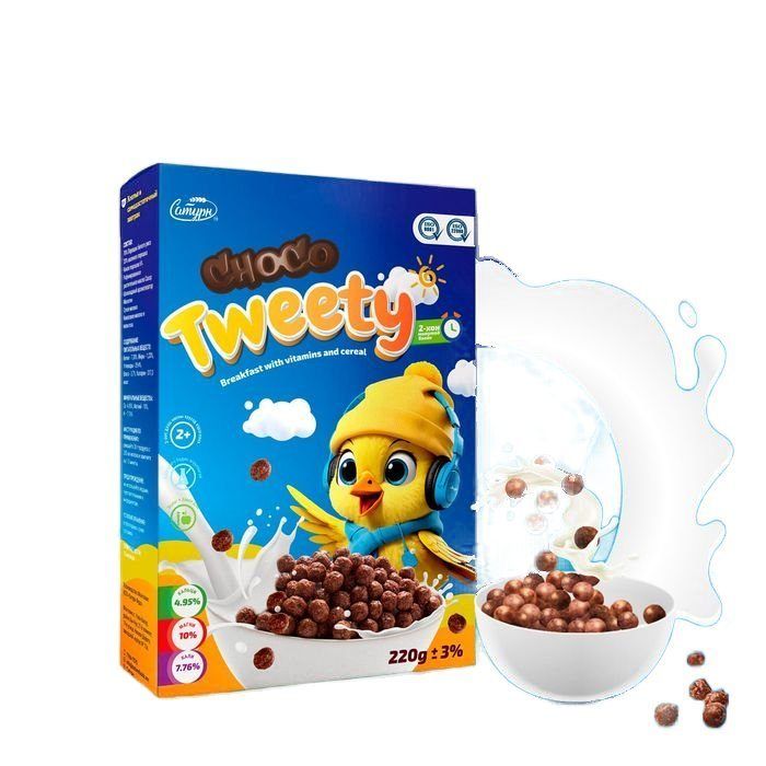 Өглөөний хоол Сатурн Tweety 220гр 