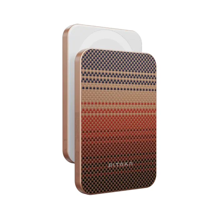 Aramid Fiber Magnetic Power Bank Sunset