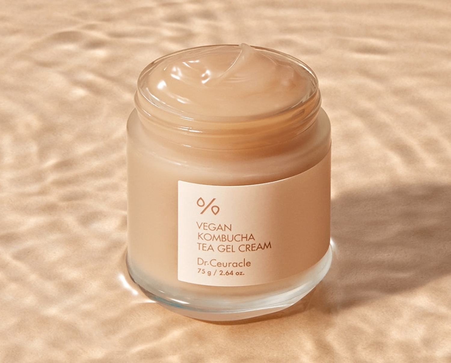 DR.CEURACLE VEGAN KOMBUCHA TEA GEL CREAM 75g