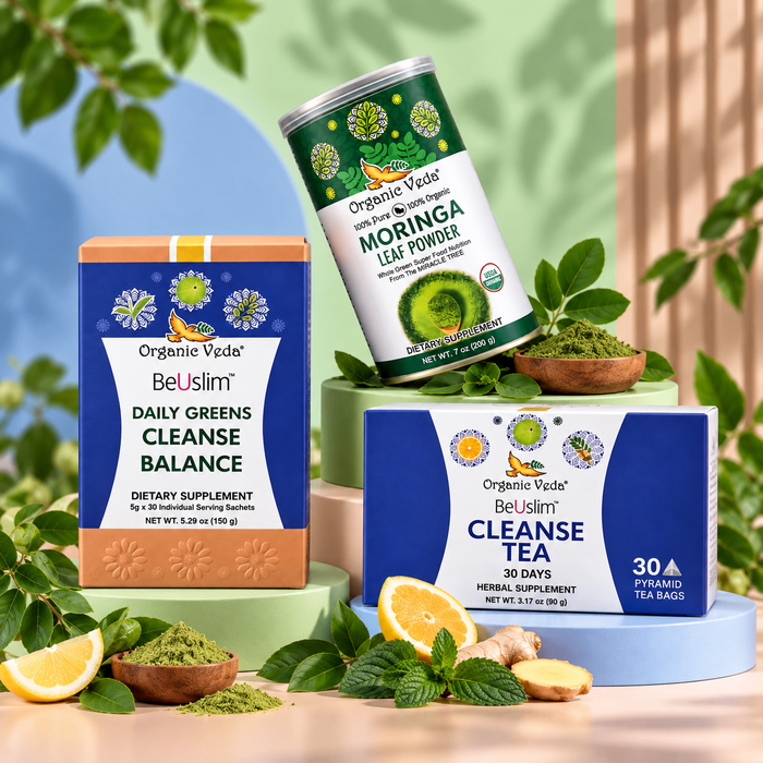 Organic Veda-30 Day Green Detox Bundle