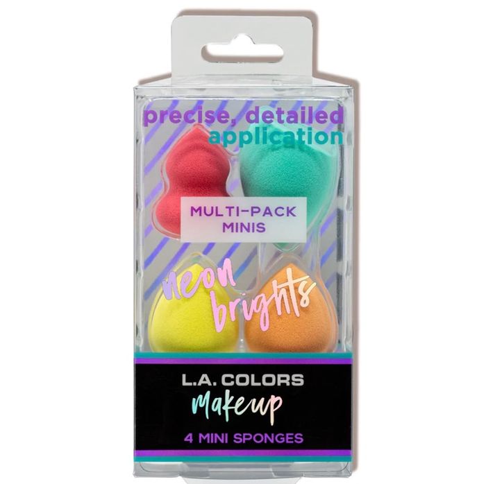 LA Colors Signature 4pc mini blending sponge 