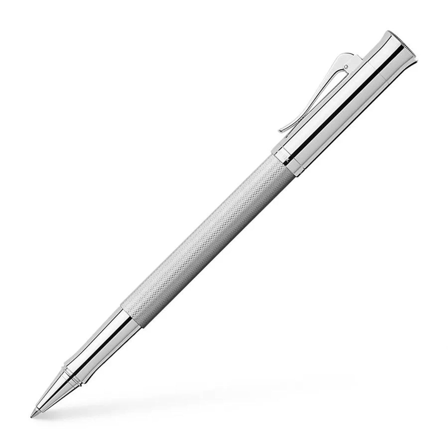 Graf von Faber-Castell Guilloche Rhodium Rollerball pen 