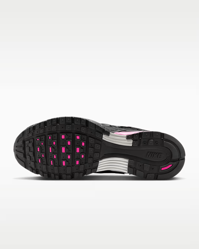 Nike P-6000 Pink Blast Metallic Silver Black