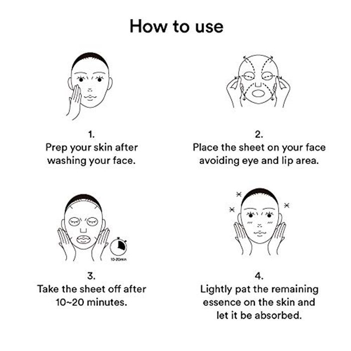 Gummy sheet mask Madecassoside sticker 27ml