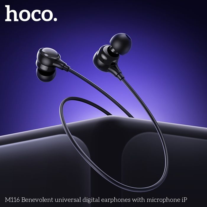 Hoco M116 Benevolent Утастай Чихэвч - iPhone