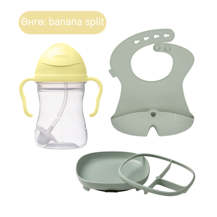 Бор хоолны багц / Solid Food Bundle - banana split